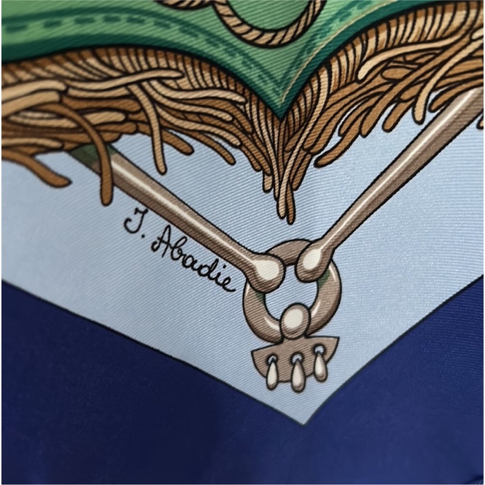 Hermes silk scarf - Picture 6 of 11